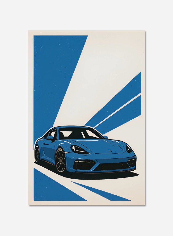 Affiche Porsche